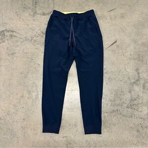 NWOT Birddog Men's Broomstick Joggers Sweatpants Built - in Liner Blue Large